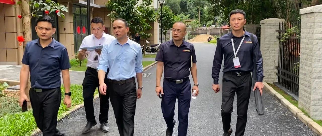 工程質(zhì)量管理中心工地巡檢集結(jié)號，堅持便是風雨無阻！